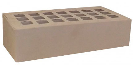 картинка Кирпич облицовочный керамический одинарный ( серый ), г. Железногорск , ЖКЗ от магазина Компания+