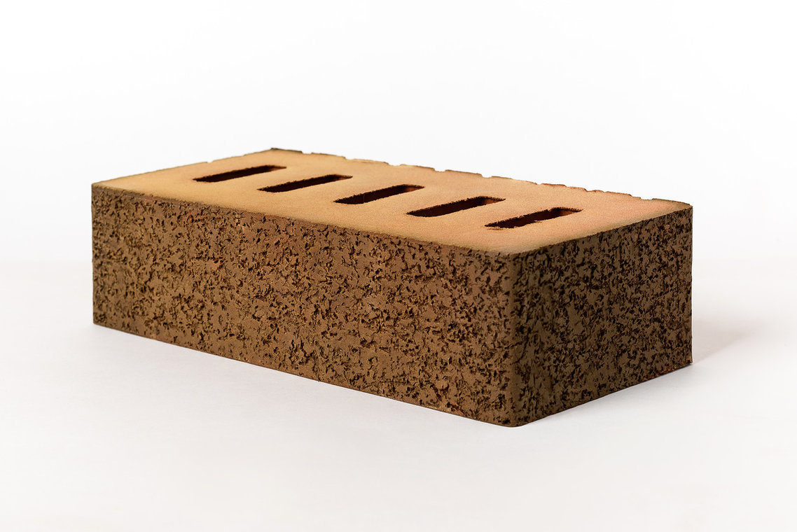 картинка Кирпич облицовочный керамический одинарный полнотелый Латерра (коричневый), г. Тольятти от магазина Компания+