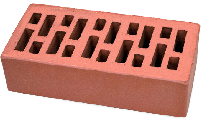 картинка Кирпич облицовочный керамический одинарный ( красный ), р. Мордовия, ТД Магма от магазина Компания+