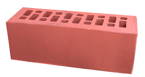 картинка Кирпич облицовочный керамический полуторный ( красный ) ЕВРО 0,9 НФ, г. Рязань, РКЗ от магазина Компания+